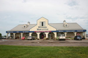 Image - A photograph of the exterior of the Woodard Mercantile store.