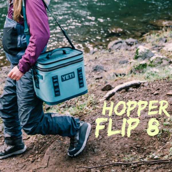 Yeti Cooler, Charcoal, Hopper Flip 8