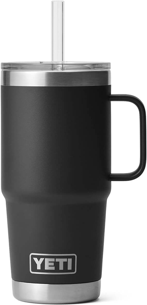 YETI Rambler 25 oz Straw Mug, Vacuum Insulated